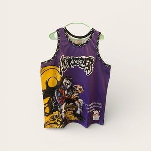 Los Angeles Kobe Purple Graphic Men's Jersey